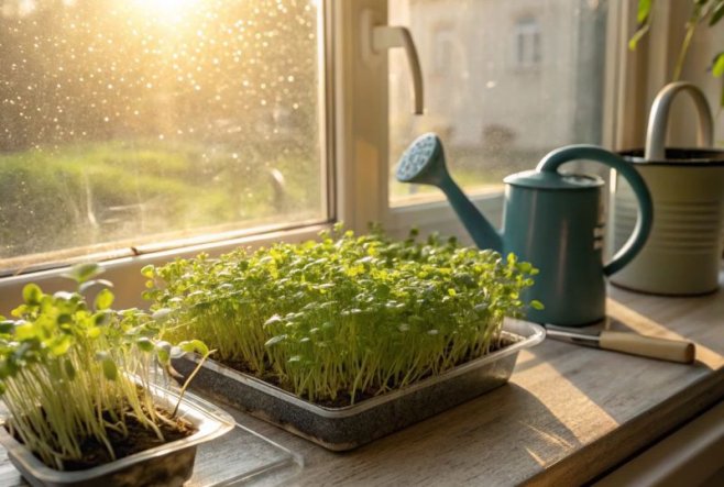 Миссия выполнима: Как вырастить микрозелень, если у вас засыхает даже кактус