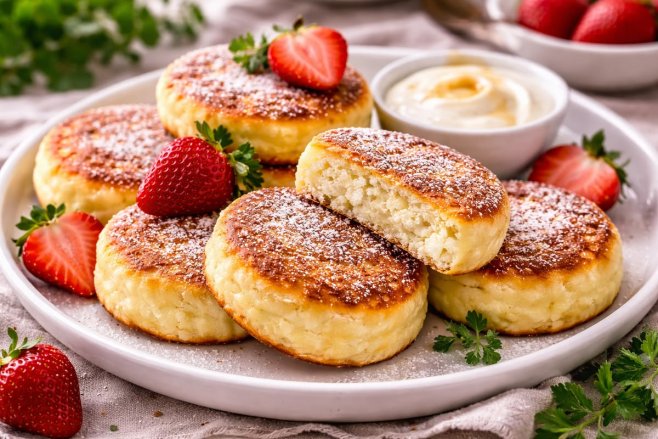 Утро с ароматом ванили: Секреты идеальных сырников для неторопливого завтрака.