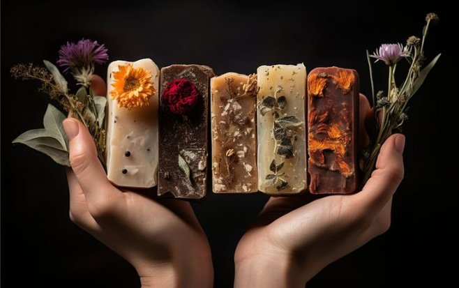 Мыловарение: Создаем натуральное мыло с сухоцветами и маслами